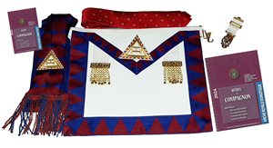 KIT ARCHE ROYALE DOMATIQUE COMPAGNON - CRAVATE ROUGE