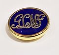 PIN'S GLNF LOGO JEAN-LUC LEGUAY - BLEU