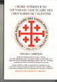 Souverain sanctuaire des chevaliers de Palestine - Ordre Martinisme Initiatique